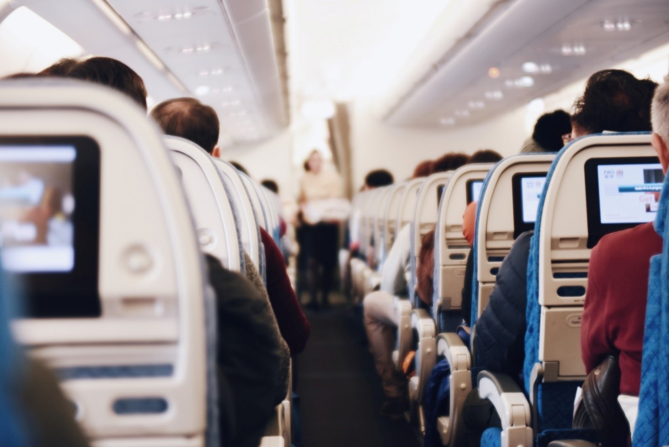 پیداکردن صندلی در هواپیما هنگام پرواز