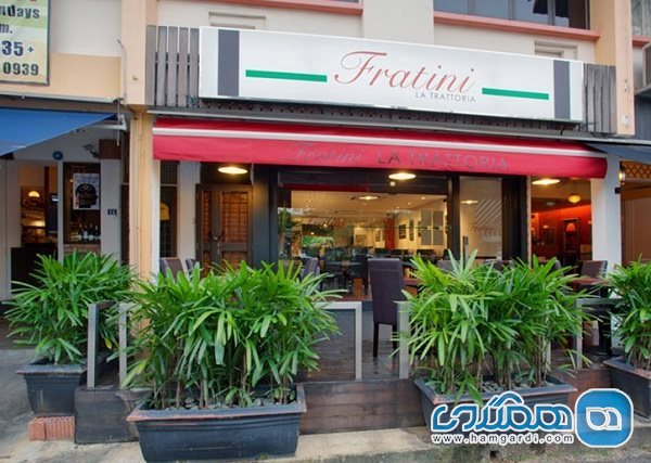 رستوران فرتینی لا تراتوریا یکی از رستوران های مشهور سنگاپور است